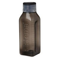 Sistema - 475ml Small Square Bottle - Black Photo