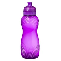 Sistema - 600ml Wave Bottle - Purple Photo