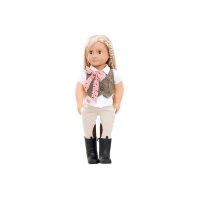 Our Generation Riding Doll With Tweed Vest - Leah Photo