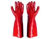 Dromex PVC Elbow Glove - Red Photo