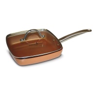 Copper Chef - 24cm Square Pan With Lid Photo