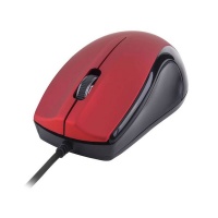 Astrum 3B Wired Large Optical USB Mouse MU110 - Red Photo