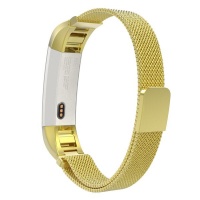 Replacement Fitbit Alta HR Milanese Loop Band - Gold Photo