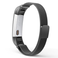 Replacement Fitbit Alta HR Milanese Loop Band - Silver Photo