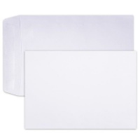 LEO B5 White Self Seal - Open Short Side Envelopes - Box of 500 Photo