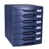 SDS - 6 Drawer Filing System - Anthracite Grey Photo