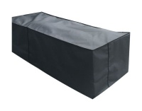 Patio Solution Covers - Couch Cover in Ripstop UV - Charcoal Photo