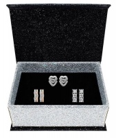 Destiny Athena 3 Pair Earring Set with Swarovski Crystals Photo