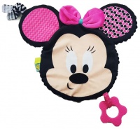 Minnie Mouse Disney - Minnie Flat Face Comforter - Pink & Black Photo