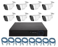 Intelli-Vision 8CH 2MP IP Network Surveillance CCTV Kit - 1080P Photo