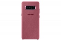 Samsung Note 8 Alcantara Cover - Pink Photo