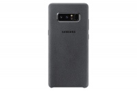 Samsung Note 8 Alcantara Cover - Grey Photo