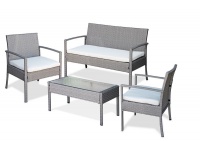 Fine Living - 4 Piece Rattan Miami Set Fine Living - 4 Piece Rattan Miami Set Photo