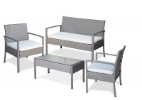 Fine Living - 4 Piece Rattan Miami Set Photo