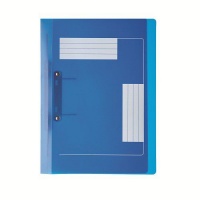 Meeco - Pp Accessible File With Silk Screened Front- Blue Photo