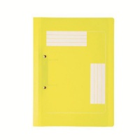 Meeco - Pp Accessible File With Silk Screened Front- Yellow Photo