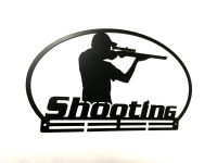 Trendyshop Shooting Medal Hanger - Black Photo