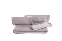 Wonder Towel Microfibre Baby Bath Set - Grey Photo