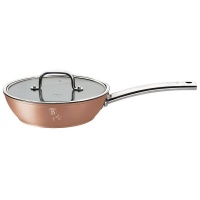 Berlinger Haus Marble Coating Deep Frypan with Lid 24cm- Bronze Titan Collection Photo