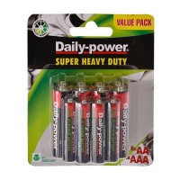 Bulk Pack x5 Batteries High Power AA x8 & AAA x4 Value Pack Photo