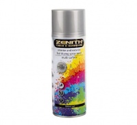 Zenith Bulk Pack x2 Spray Paint 300ml - Hammer Silver Photo