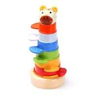 TopBright 2-In-1 Multi-Coloured Animal Stacking Tower Photo