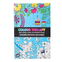 Bulk Pack of 3x Therapy Colouring Books - 88 Page Photo