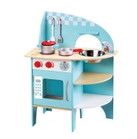 Classic World Pretend Play Blue Kitchen Toy Set Photo