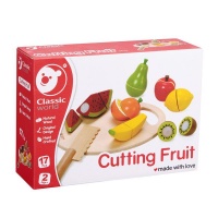 Classic World Pretend Play Cutting Fruit Toy Set Photo
