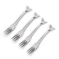 Carrol Boyes - Cake Forks - Set of 4 - Hummingbird Photo