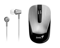 Genius Mh-8015 Mouse & Headset Bundle - Silver Photo