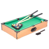 Tabletop Mini Snooker Pool Table Set Photo