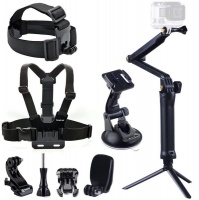 Smatree 9-in-1 Go Pro Accessories Kit for HD Hero Photo