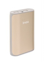 Zagg Ignition 6000 Mah Power Pack with Flash Light - Gold Photo