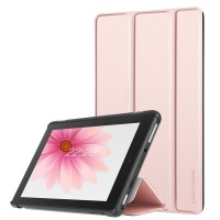 Generic Smart Cover for Amazon Kindle Fire HD8 Tablet - Rose Gold Photo