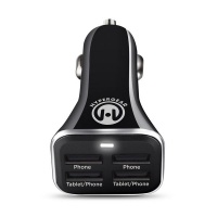 HYPERGEAR USB Car Charger - Black Photo