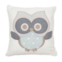 Babes & Kids Baby Owl Scatter Cushion - Blue Photo