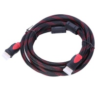 HDMI Male to HDMI Male 3m Cable - Black & Red Photo