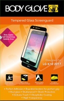 LG Body Glove Tempered Glass Protector for K10 2017 - Black Cellphone Photo