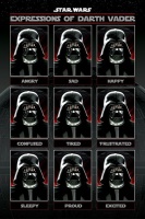Star Wars - Expressions of Darth Vader Poster Photo