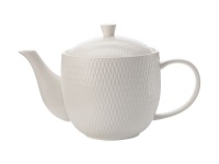 Maxwell Williams Maxwell & Williams - 800ml White Basics Diamonds Teapot Photo