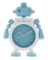 Nipper - Tots Robo Table Clock - Blue Photo