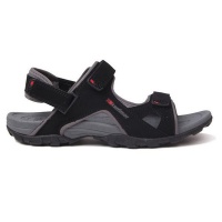 Karrimor Men's Antibes Sandals - Black & Charcoal Photo