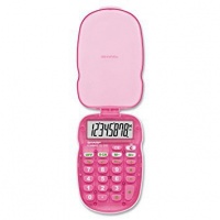 Sharp EL-S10B Pink School Calculator Photo