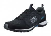Helly Hansen Mens Keswick Lo HellyTech Lifestyle Shoe - Black Charcoal & Blue Photo