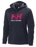 Helly Hansen Womens HH Logo Hoodie - Navy Photo