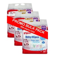 Pigeon - Baby Wipes 82's - Refill Bulk Pack Photo