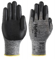 Pride HPPE Shell High Cut & Abrasion Gloves - Black & Grey Photo