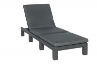 Seagull - Deluxe PE Rattan Lounger KD Photo