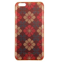 YP Electro Plate Cover for iPhone 6 Plus - Red & Gold Photo